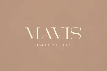 Mavis font