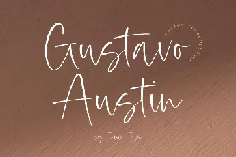 Gustavo Austin font