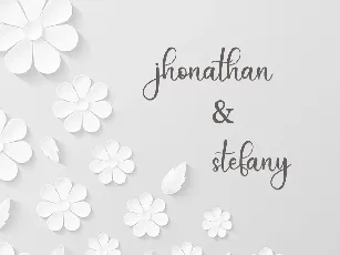 Wedding Calligraphy font