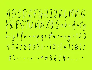 Patrick Cleo font