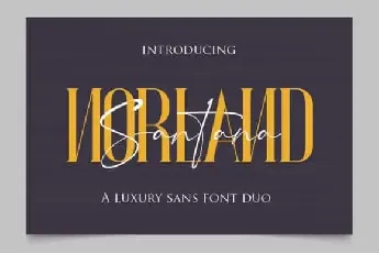 Norland Serif font