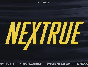 Nextrue font