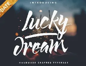 Lucky Dream Free font