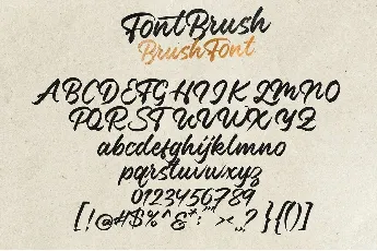 Font Brush Free