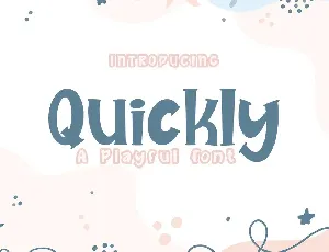 Quickly font