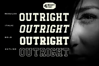 Outright font