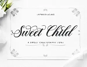 Sweet Child Script font