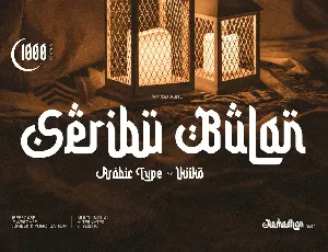 Seribu Bulan font