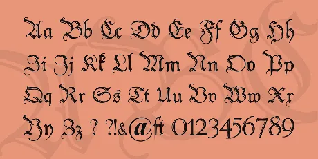 Peter Schlemihl font