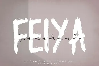 Jenoshark Feiya Demo font