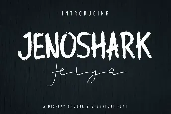 Jenoshark Feiya Demo font