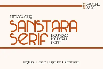 Sanstara font