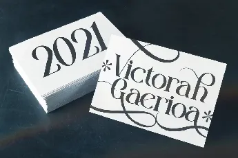 Victorah Gaerioa font