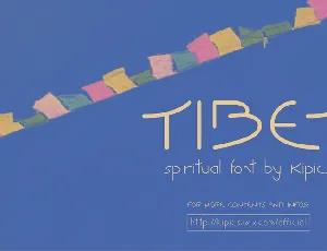 Tibet font