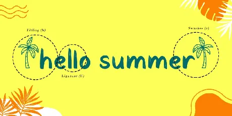 Cheerful Summer font