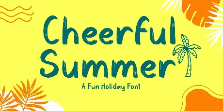 Cheerful Summer font