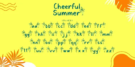 Cheerful Summer font