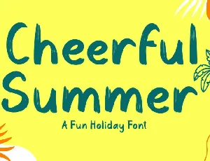 Cheerful Summer font