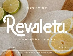 Revaleta font