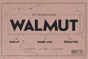 Walmut font