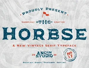 Horbse font