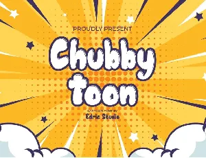 Chubby Toon Demo font