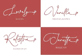 Alywita Love - Personal Use font