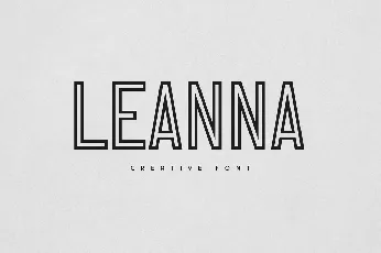 Leanna font