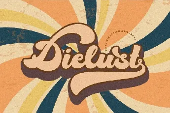 Dielust font