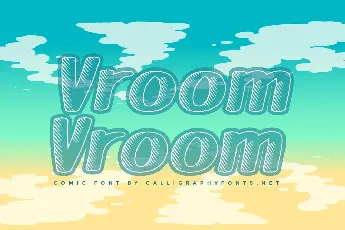 Vroom Vroom font