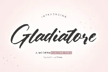 Gladiatore font