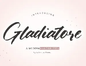 Gladiatore font