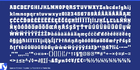 Special Forces font