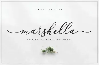 Marshella font