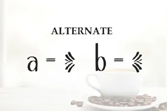 Coffee Display font