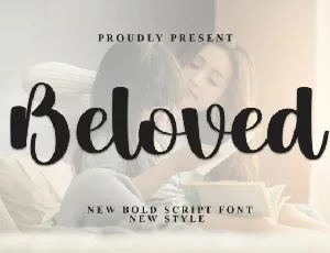 Beloved Script font