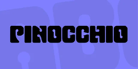 Pinocchio font