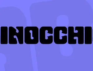 Pinocchio font