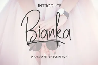 Bianka font