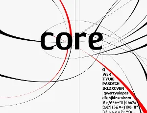 Core Typeface font