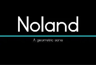 Noland font