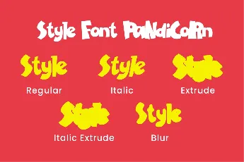 Pandicorn FREE font