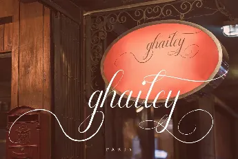 Leathering Modern Calligraphy font