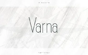 Varna Serif Family font