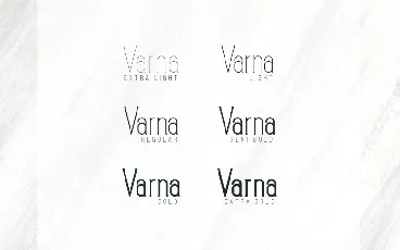 Varna Serif Family font