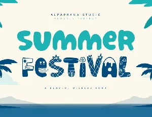 Summer Festival font