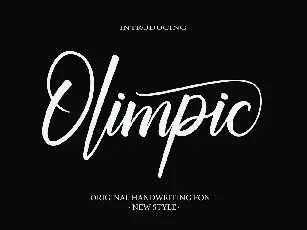 Olimpic font