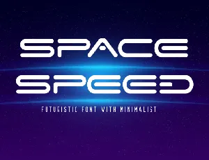 Space Speed font