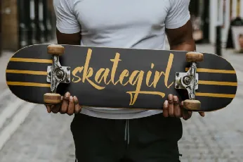 Skate Boarder font