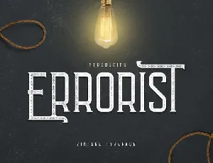 Errorist font